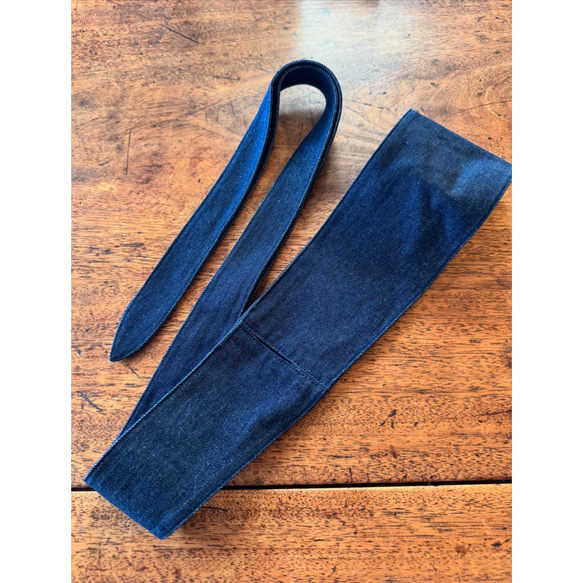 RATA❤️選擇您的尺寸和長度❣️雙向腰帶❣️牛仔長裙❤️寬鬆版型❤️成人少女 第10張的照片