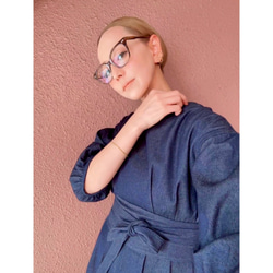 RATA❤️選擇您的尺寸和長度❣️雙向腰帶❣️牛仔長裙❤️寬鬆版型❤️成人少女 第14張的照片