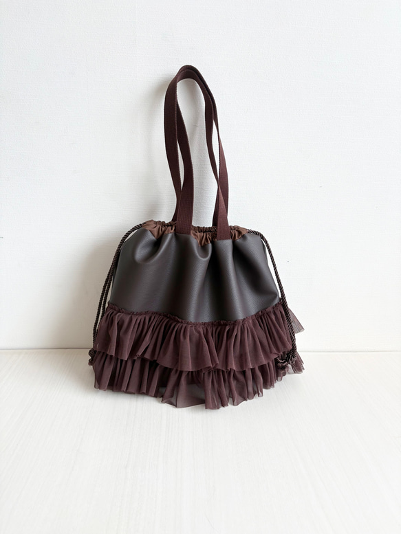 チュールバック TULLE]入園・入学2点セット【2color】チュール/レッスンバッグ