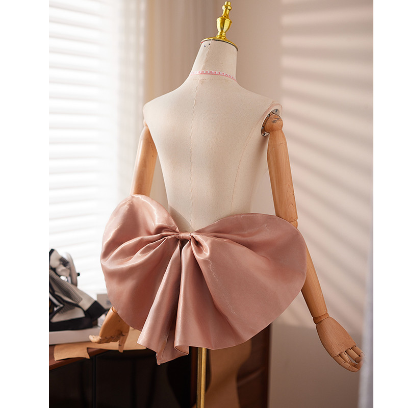 パフスリーブ ピンク 綺麗 DIY 袖カバー 取り外し袖 アクセサリー ウェディングドレス DTY087