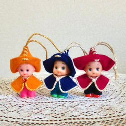 ꒰ ‎♣︎ キーホルダー ♣︎ ꒱.˚ 魔法使いのキューピーさん 選べる2個