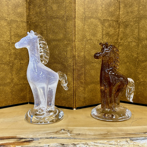 午－うま－ 2026年 干支 ガラスの置物 その他置物 ガラス日和 通販