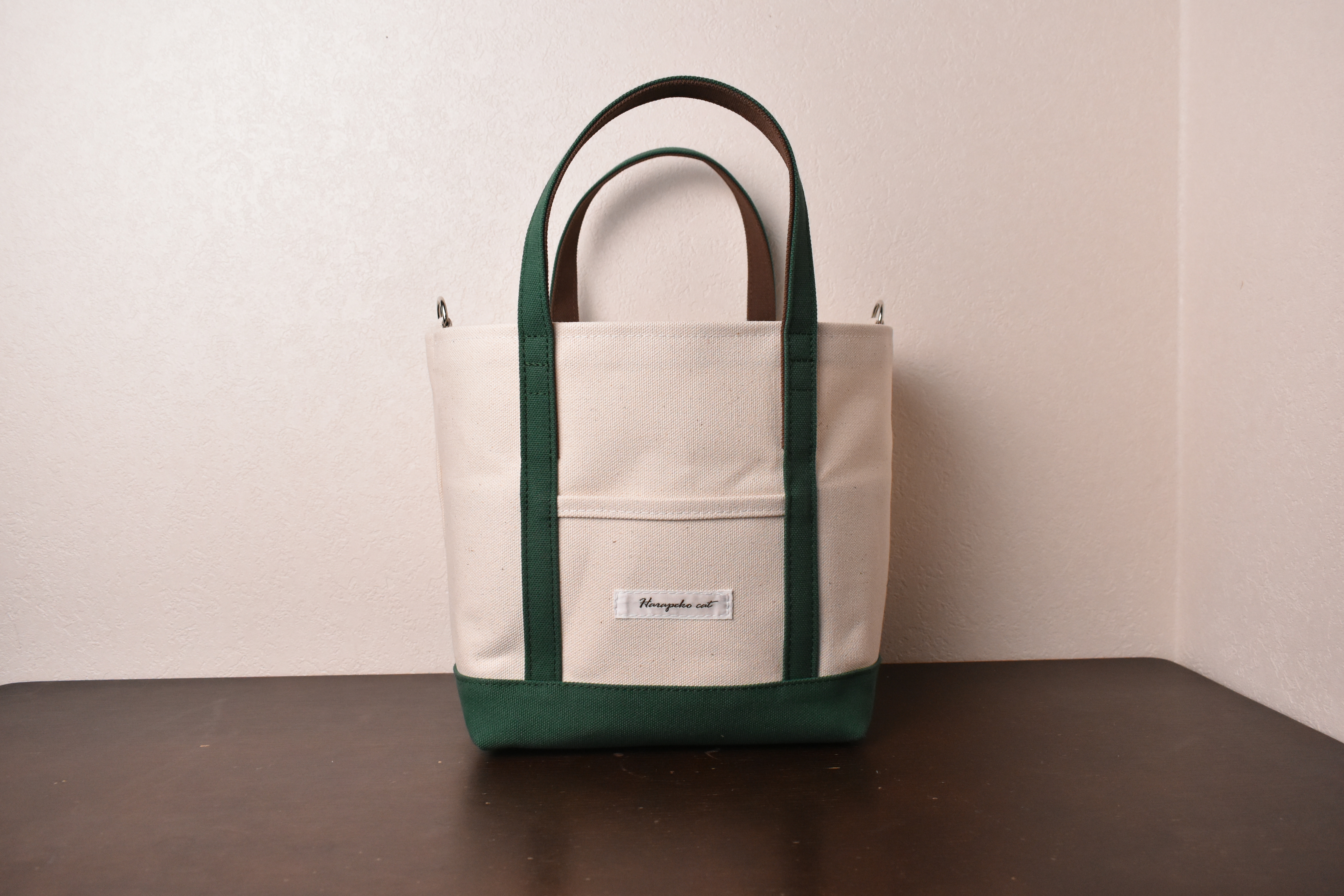 カスタムオーダー例　カバー付きトート