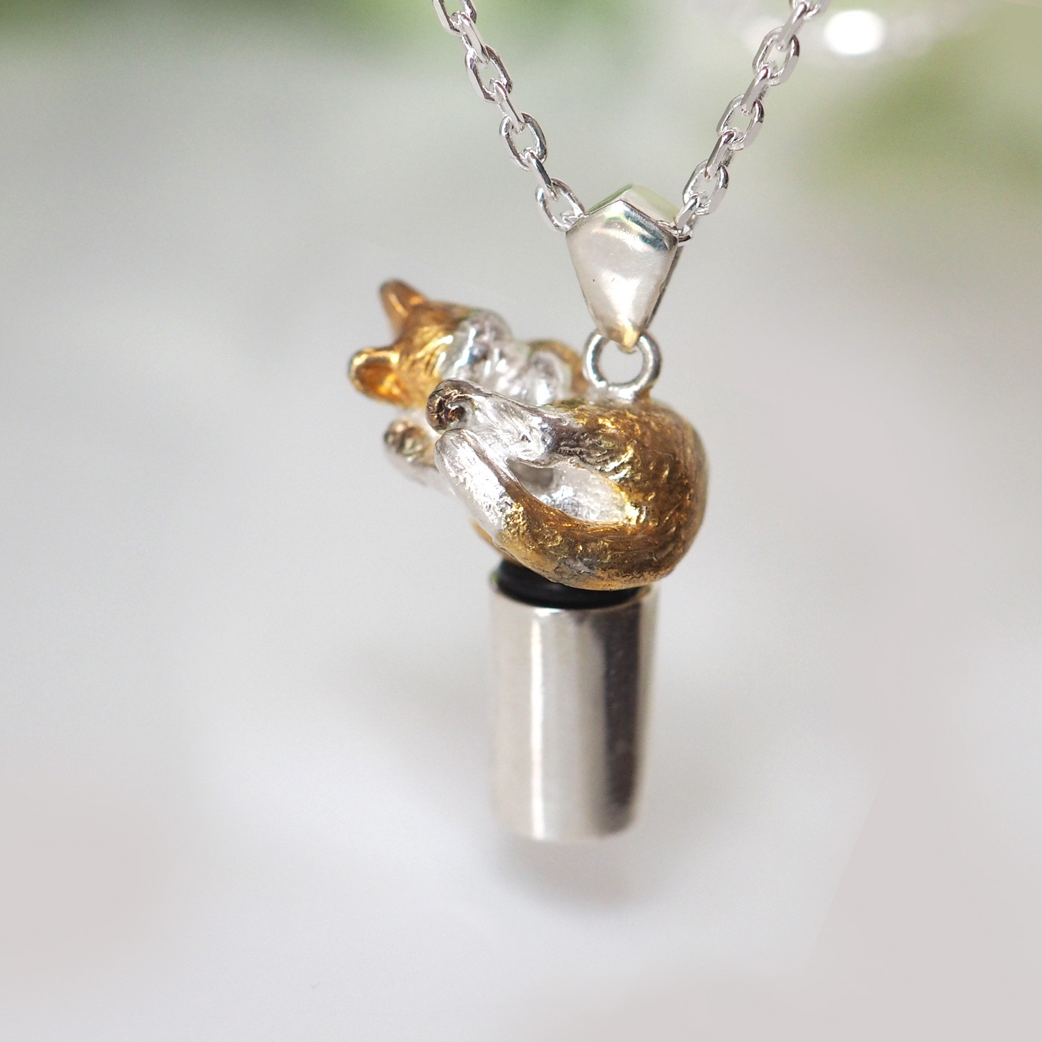 【オーダー】うちの子柄メモリアル猫ペンダント