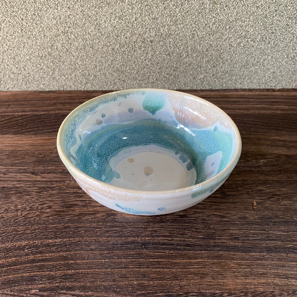 青釉くるり　色茶碗 10枚目の画像