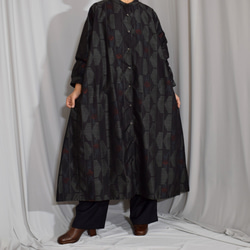 着物リメイクワンピース3479 絞りの訪問着，着物リメイク，ワンピース – 上質正絹使用