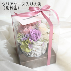 ローズフラワーガーデンS＊コーラルピンク＊プリザーブドフラワー 11枚目の画像