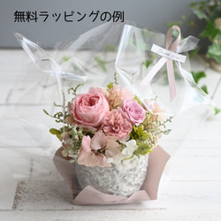 ローズフラワーガーデンS＊コーラルピンク＊プリザーブドフラワー 10枚目の画像