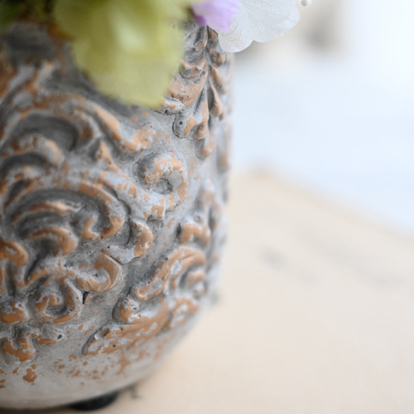 ローズフラワーガーデンS＊コーラルピンク＊プリザーブドフラワー 5枚目の画像