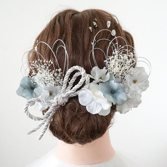 送料無料・翌日発送》髪飾り/成人式/結婚式/卒業式/七五三/ヘッド