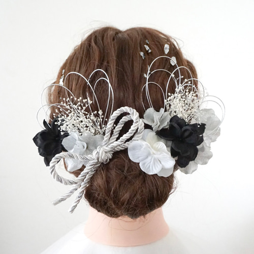 送料無料・翌日発送》髪飾り/成人式/結婚式/卒業式/七五三/ヘッド