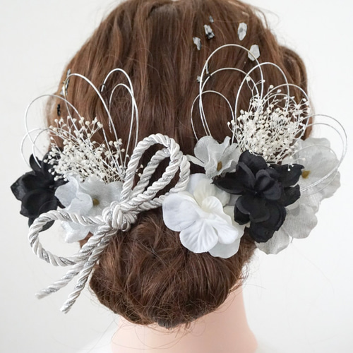 送料無料・翌日発送》髪飾り/成人式/結婚式/卒業式/七五三/ヘッド