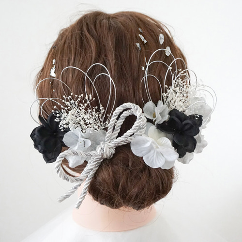 送料無料・翌日発送》髪飾り/成人式/結婚式/卒業式/七五三/ヘッド
