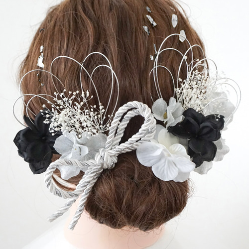 送料無料・翌日発送》髪飾り/成人式/結婚式/卒業式/七五三/ヘッド