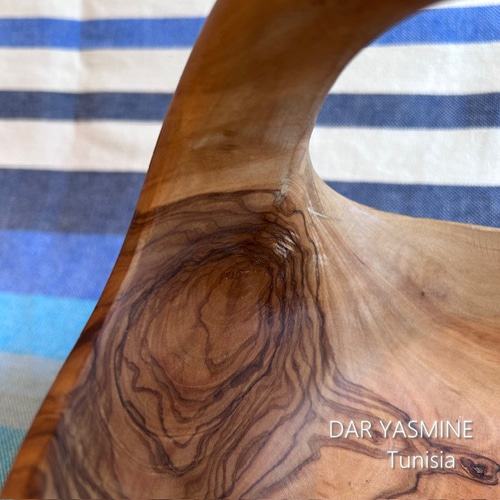 超特大オリーブの木 バスケット ボウル 天然芸術品 しっかり