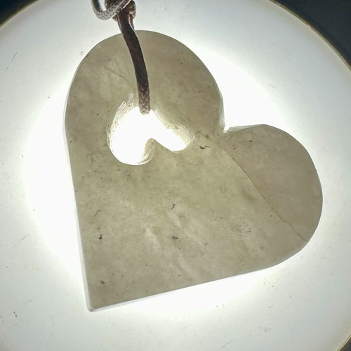 2025.9.12純恋歌 糸魚川白翡翠 ネックレス・ペンダント ケンちゃんの