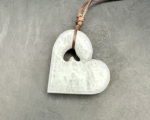 2025.9.12純恋歌 糸魚川白翡翠 ネックレス・ペンダント ケンちゃんの