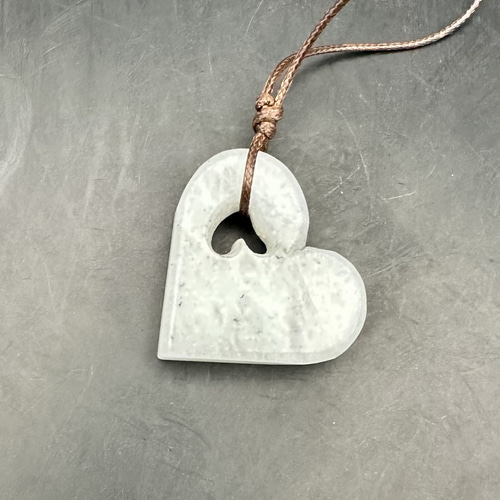 2025.9.12純恋歌 糸魚川白翡翠 ネックレス・ペンダント ケンちゃんの