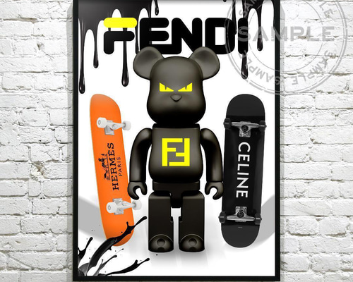 469] インテリア アートポスター オマージュ 海外アート パロディ A4