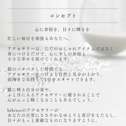 秋映えイヤリング 秋色 ブラウン ゴールド フープ シンプル クリア 上品 人気 おしゃれ プレゼント 送料無料　秋新作 14枚目の画像