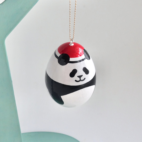 つやつやパンダのオーナメント 8枚目の画像