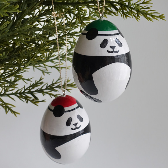 つやつやパンダのオーナメント 19枚目の画像