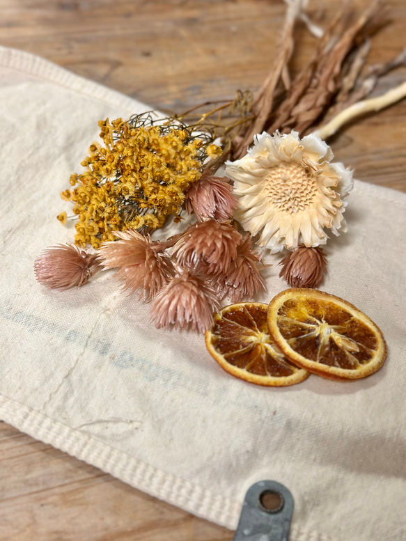 ｍ様専用　green×green half wreathe 3枚目の画像