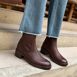 質感がとてもいい牛革2025冬太中と通勤短靴22-25.0サイズ  5627 8枚目の画像