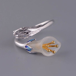 受注制作＞ふくろうのリング 梟 フクロウ 0096 指輪・リング