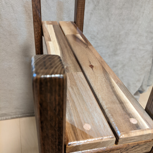 奥行15cm】奥行の狭い木製スリムラック［コミック 漫画 本棚