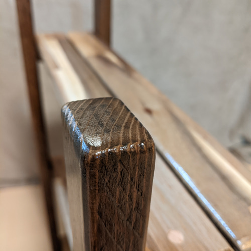 奥行15cm】奥行の狭い木製スリムラック［コミック 漫画 本棚