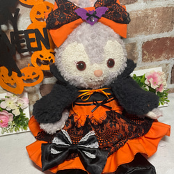 ステラルー♡コスチューム♡ぬいば♡ハロウィン♡オレンジ ハロウィン ステラルーSサイズ☆オレンジコスチューム☆オレンジケープ