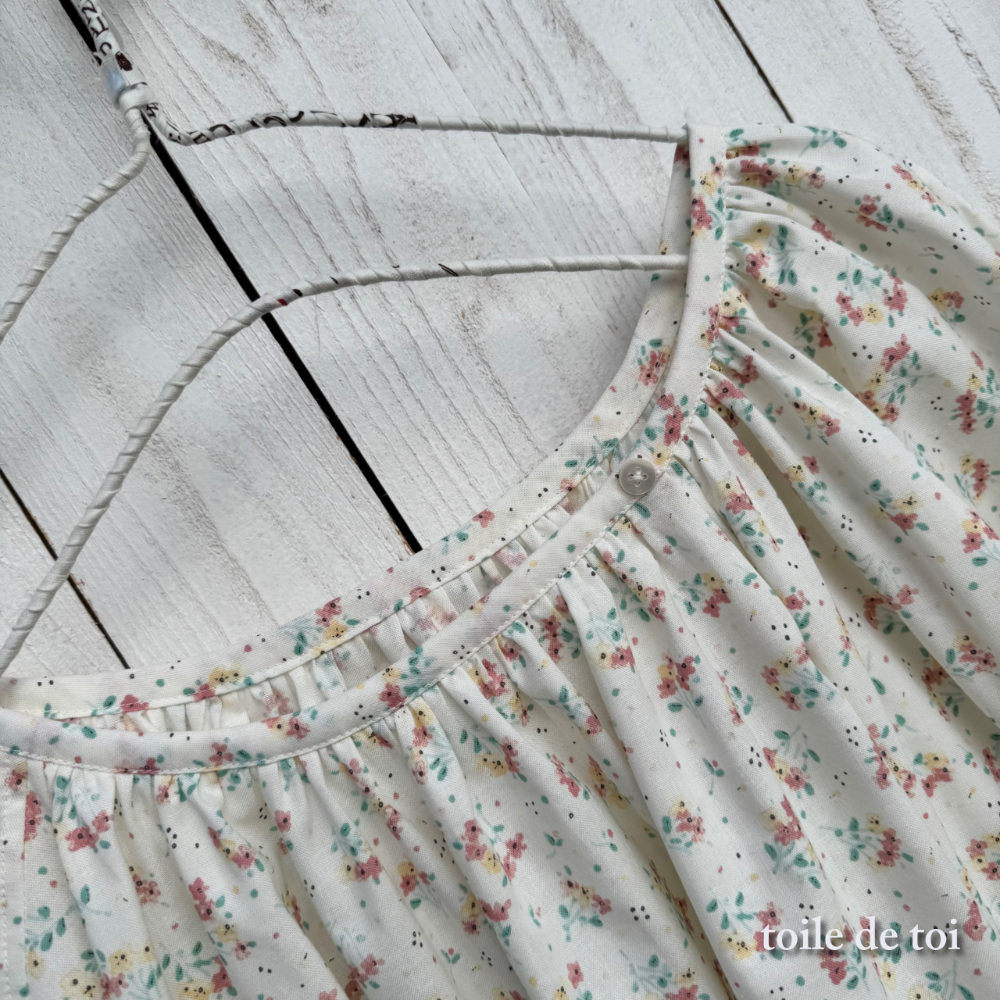 パジャマワンピース M長袖 oトラベルパジャマ リラックスワンピース