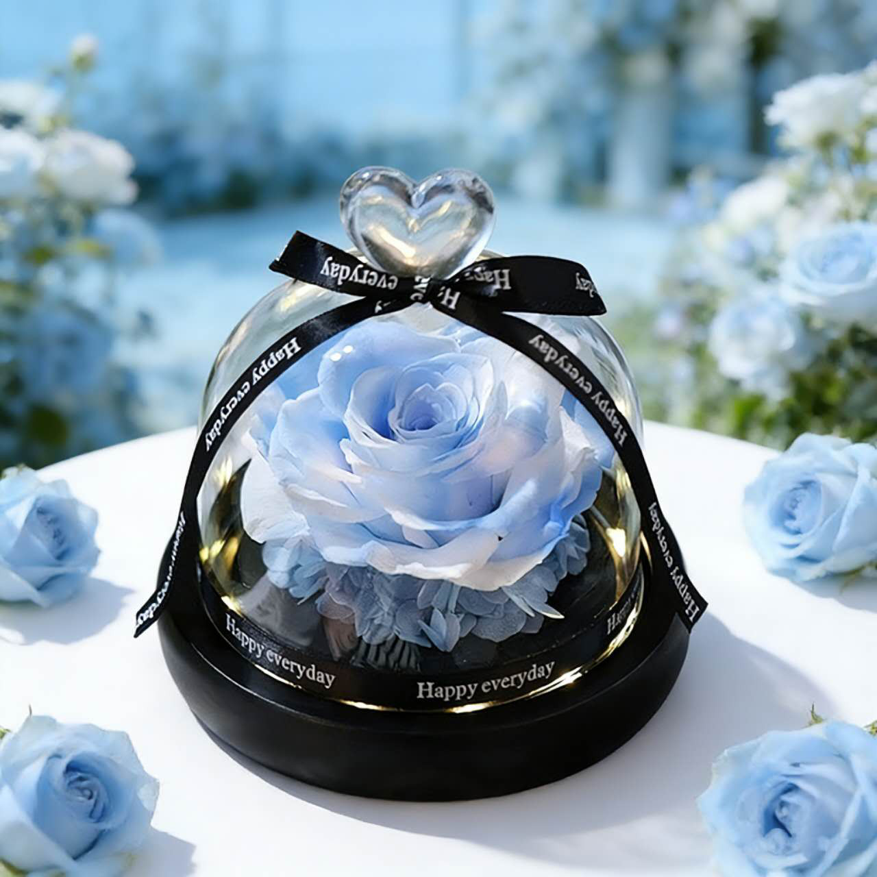 誕生日 送別 記念日・サロンの花飾り・玄関飾り バラ 薔薇 ローズ、純真、ブーケ、プリザーブドフラワー、ドライフラワー