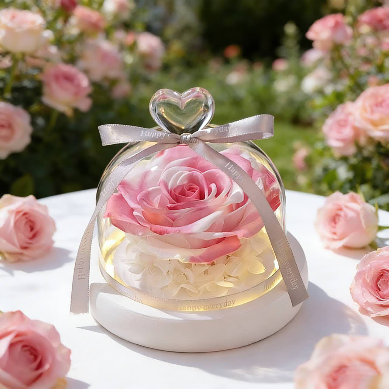 誕生日 送別 記念日・サロンの花飾り・玄関飾り バラ 薔薇 ローズ、純真、ブーケ、プリザーブドフラワー、ドライフラワー