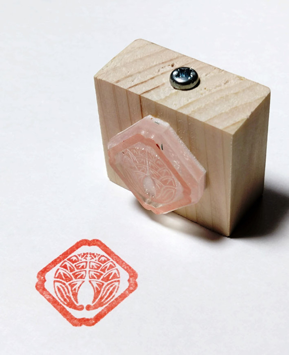 【専用出品】家紋スタンプ２点　 2枚目の画像