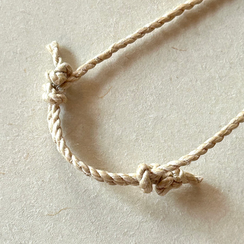 ご縁を結ぶ石】出雲石 特大勾玉 精麻ネックレス☆証明書付き