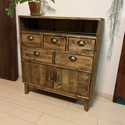 収納棚 オープンラック ウッドチェスト キッチンラック 本棚 棚