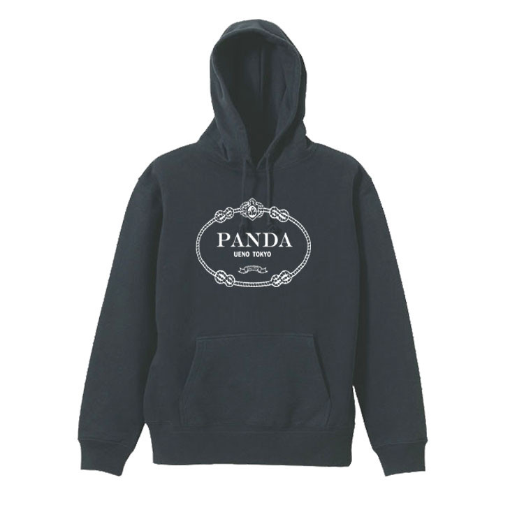 【パロディ/8.4ozパーカー】PANDAプラパン　長袖 面白い おもしろ プレゼント フード