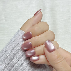 新春SALE】ネイルチップ マグネットネイル ショートスクエア ワン