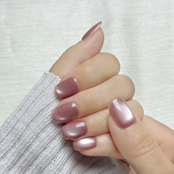 オープンセール】ネイルチップ マグネットネイル ショート