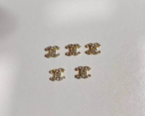 ccネイルパーツ ゴールド キラキラ ワンホン 韓国 大人ネイル