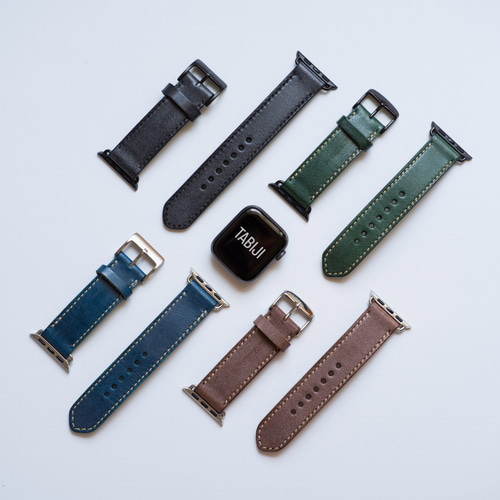 本革名刺入れ【エメラルドグリーン】【国産レザー】【手縫い】 名刺