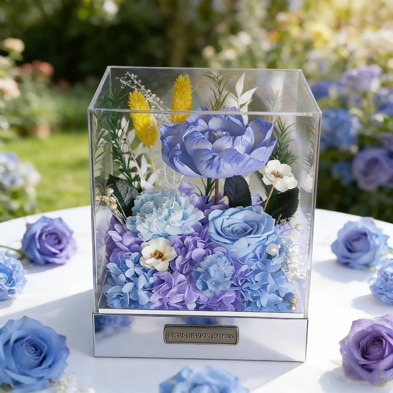 記念日 誕生日 結婚祝い・花飾り・玄関飾り バラ 薔薇 ローズ、アレンジメント、プリザーブドフラワー、ドライフラワー