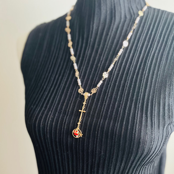 【限定♡】キラキラ☆白雪姫の毒りんごペンダント 7枚目の画像