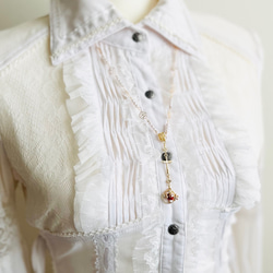 【限定♡】キラキラ☆白雪姫の毒りんごペンダント 5枚目の画像