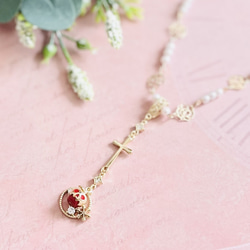 【限定♡】キラキラ☆白雪姫の毒りんごペンダント 1枚目の画像