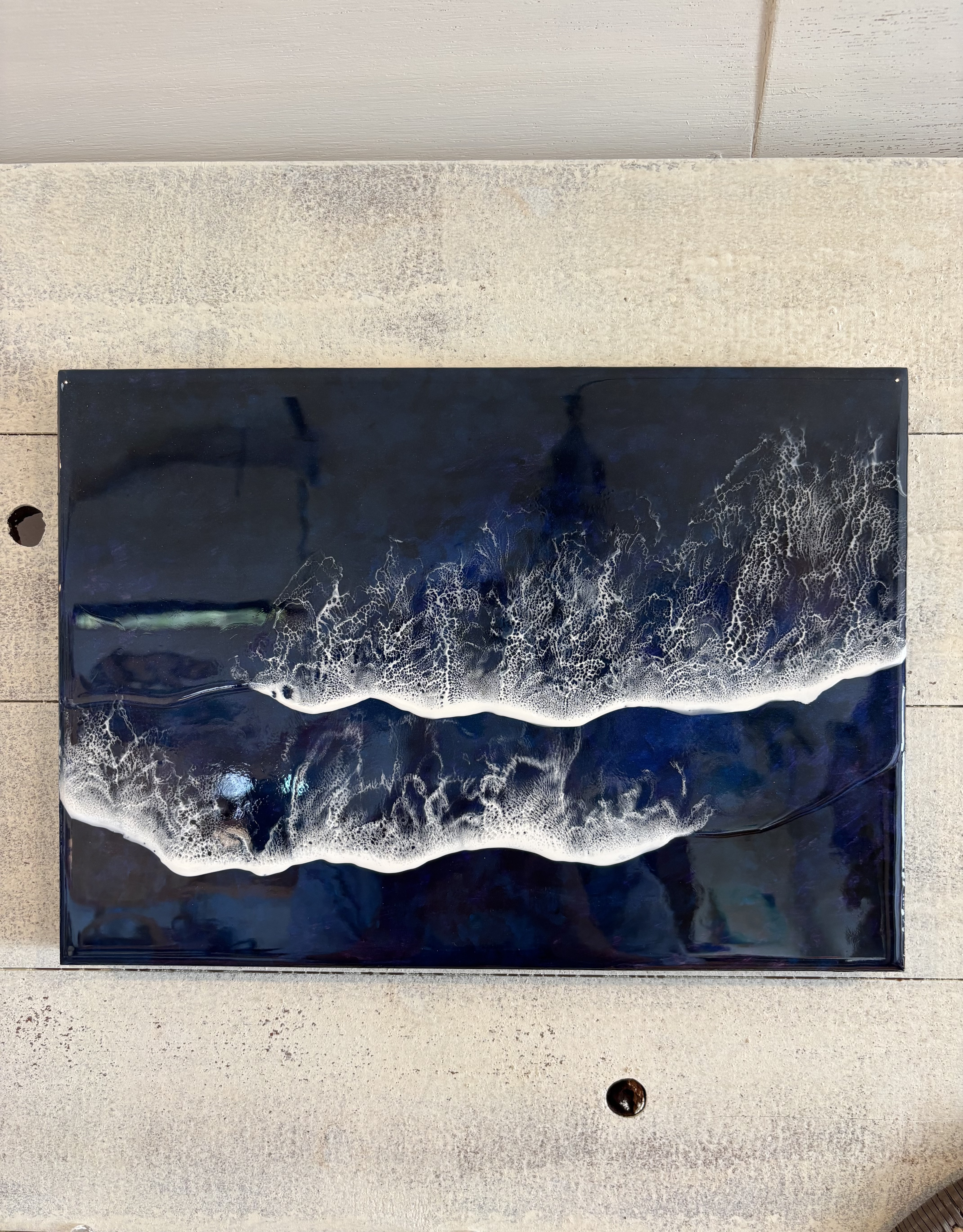 【アウトレット価格】海のパネルアート【波輝くART】