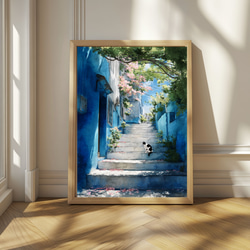 モネ『霧のウォータールー橋』複製画 【額入り】 絵画 〜ART