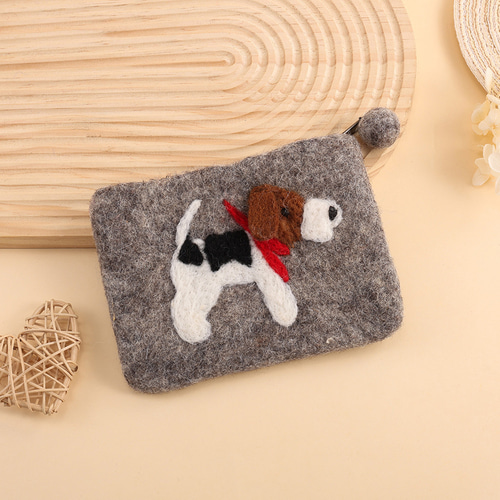 ハンドメイド 羊毛フェルト トートバッグ 猫モチーフ 刺繍 アート